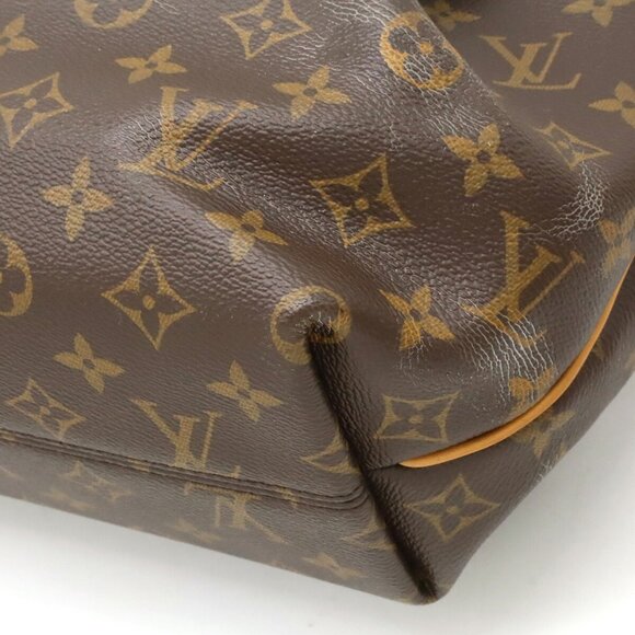 LOUIS VUITTON Brown Monogram Shoulder Bag - Picture 4 of 10
